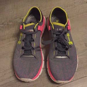 Under Armor Charged running shoes size 9.